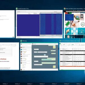 Windows Multiple Desktops Overview