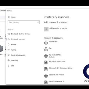Setting Your Default Printer in Windows