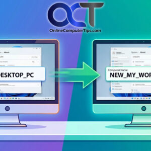 Rename your Windows computer