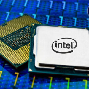 Intel processors top and bottom