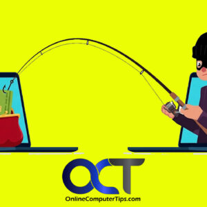 Phishing computer scam