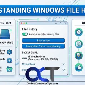 Windows File History backup basics