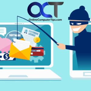 Online phishing scam