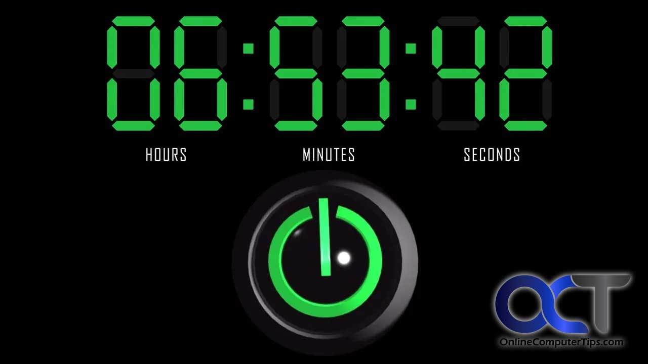 Computer Checking Continously Time Image Find How Long Your Computer Has Been Running (Uptime)