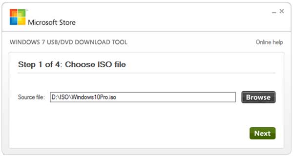 Windows Bootable USB Flash Drive Tool