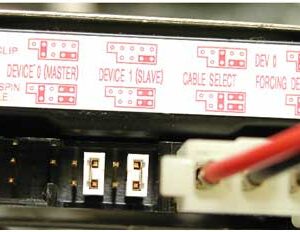 Master, Slave and Cable Select Hard Drive Jumper Settings