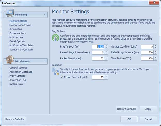 EMCO Ping Monitor