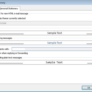 Change the Default Font Format for Outlook Emails