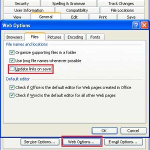 Word Hyperlinks Change When File is Copied to New Location