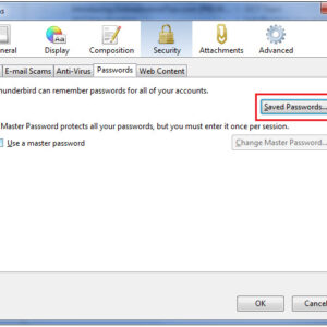 How to Change Your Thunderbird Email Password