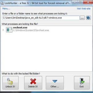 LockHunter File Unlocking Software