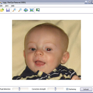 Red eye removal tool