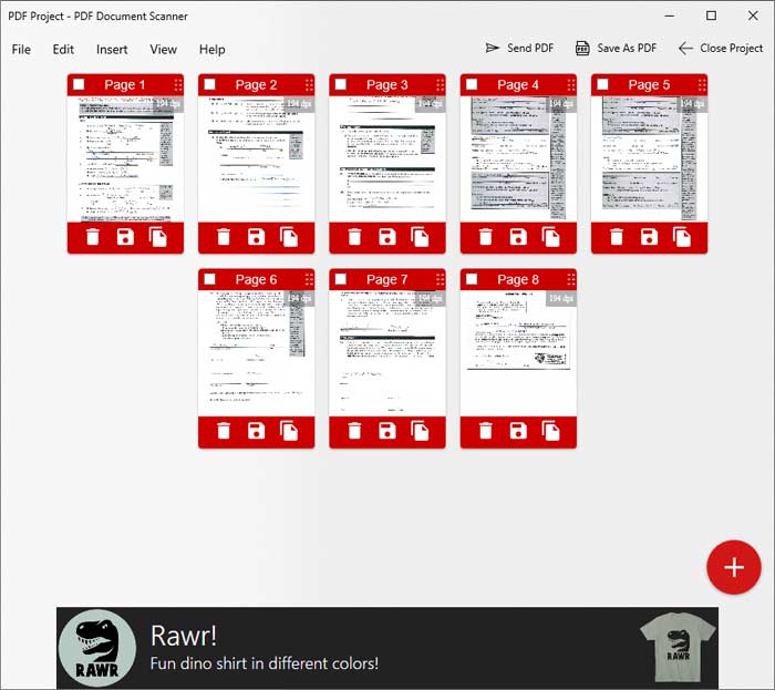 PDF Document Scanner App