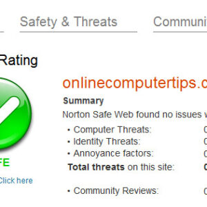 Norton Safe Web