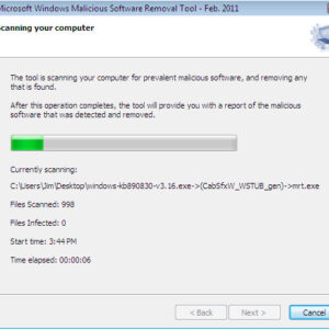 Windows Malicious Software Removal Tool