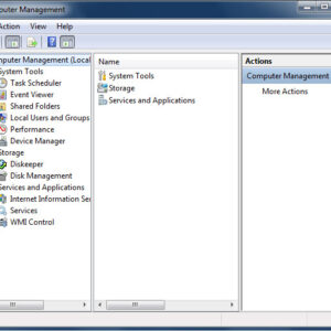Using Windows Computer Management