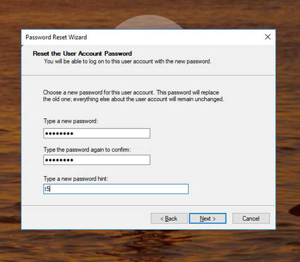 Windows Password Reset Disk