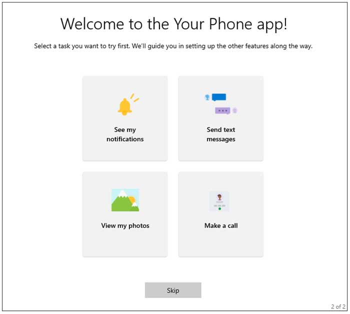 Windows 10 Your Phone
