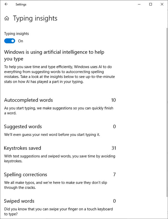Windows 10 How AI has helped you 
