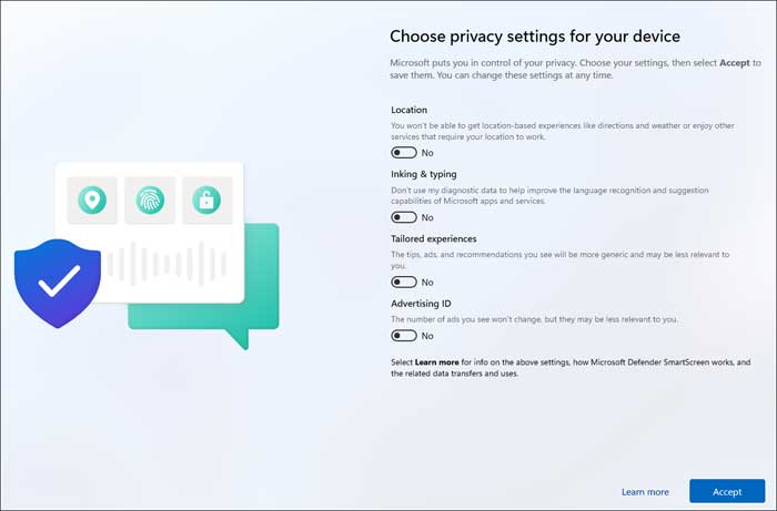 Windows 11 Privacy Settings