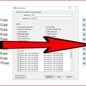 Rename Multiple Files at Once Using the Windows Power Toys PowerRename Utility