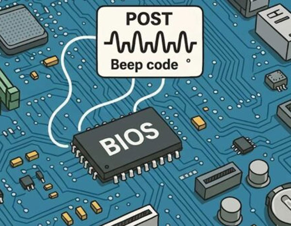 POST beep code