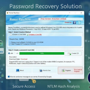 Reset Windows passwords