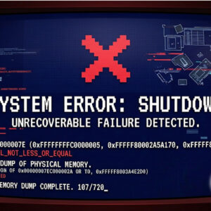 System error screen