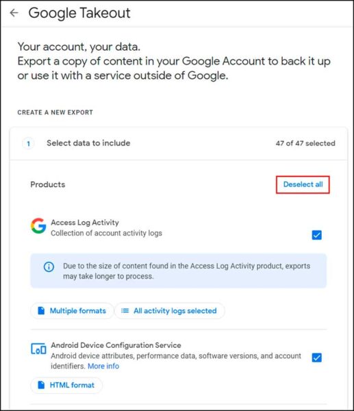 Export Your Google Sites Website to Your Computer