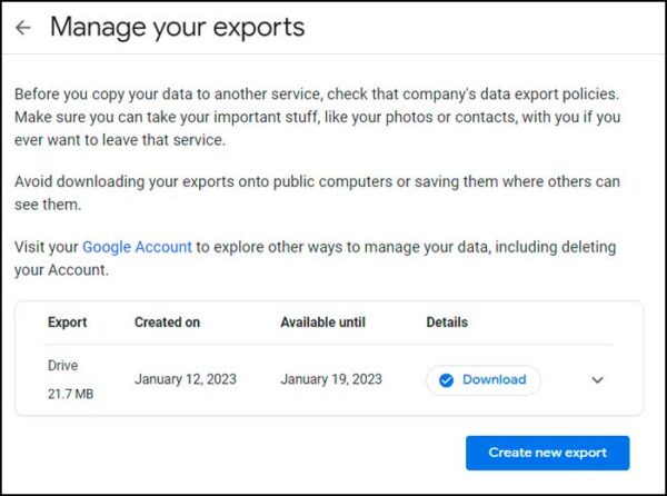 Export Your Google Sites Website to Your Computer