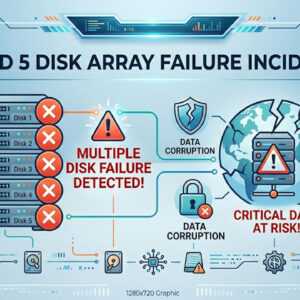 RAID 5 disk array failing
