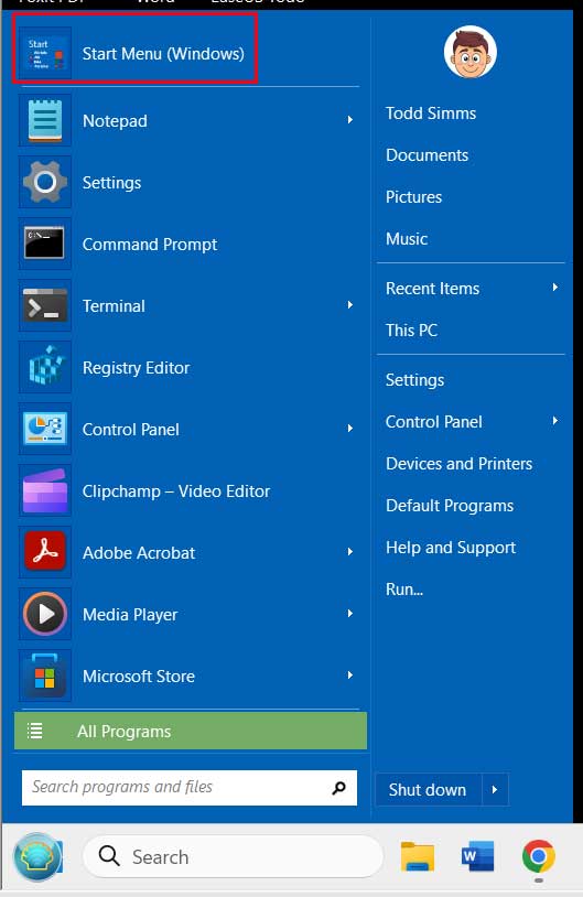 Bring Back the Windows 7 Style Start Menu to Windows 11