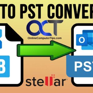 Convert an Exchange EDB File to a PST File Using Stellar Converter for EDB