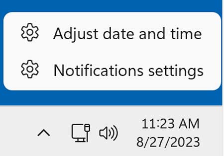 Windows 11 Adjust Date and Time