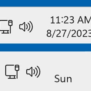 How to Hide the Date and Time on the Windows 11 Taskbar