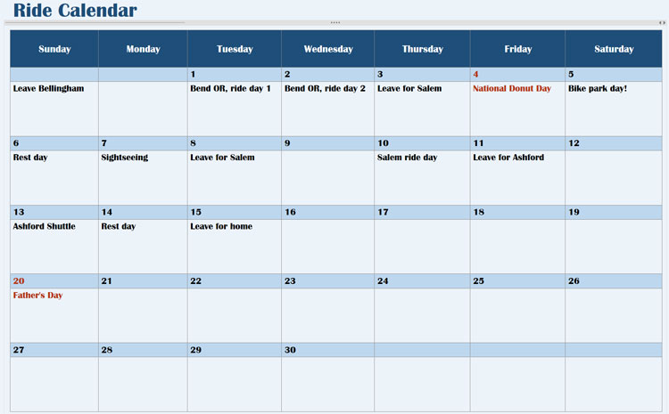 Edit OnenNote calendar