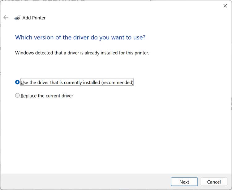 Windows Install Printer Driver