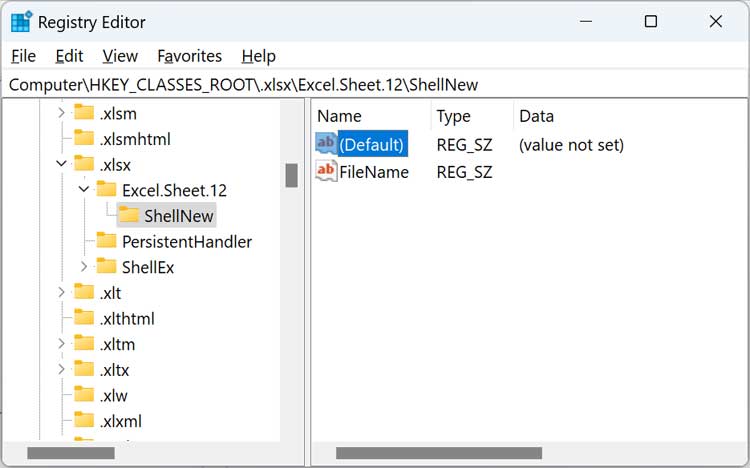 How to Restore the Right Click New Microsoft Excel Worksheet Context Menu Option
