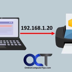 Connect to your printer by IP address