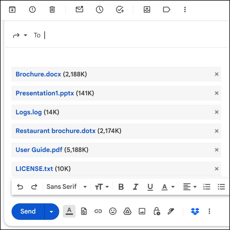 How to Display All the Attachments in a Gmail Email Thread