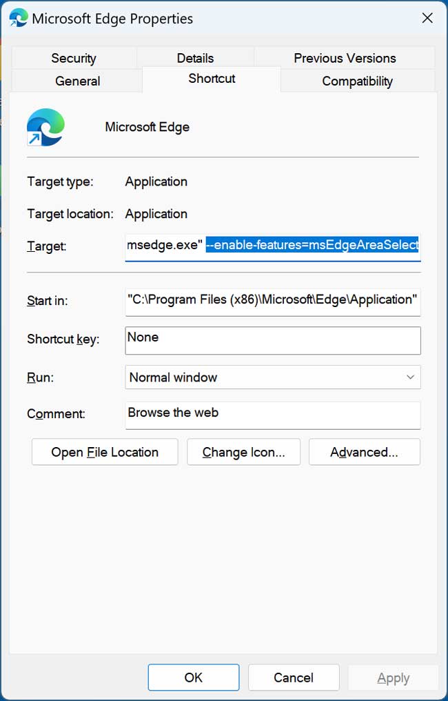How to Enable the Web Select Feature in Microsoft Edge