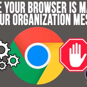 How to Remove the Your Browser is Managed by Your Organization Message in the Google Chrome Settings