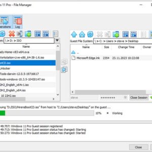 Use the VirtualBox File Manager to Transfer Files Between Your Host and Guest (VM) Computers