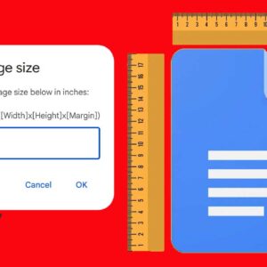 Set a Custom Paper Size in Google Docs Using Page Sizer