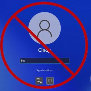 How to Remove the Windows Hello PIN So You Can Login with Your Password