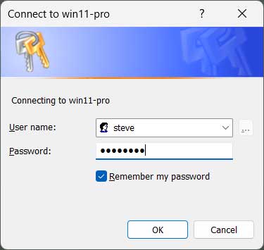 Connect to Windows Share