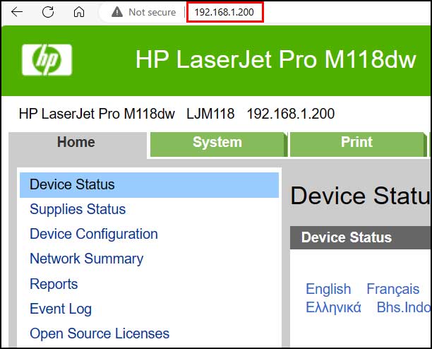How to Configure Your HP Printer to Use a Static IP Address