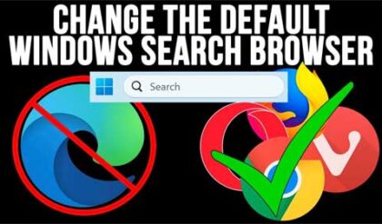 How to Change the Default Browser Used When Searching from the Windows Taskbar Search Box