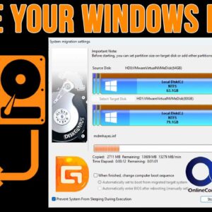 Clone your Windows hard drive with DiskGenius