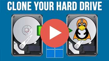 Video - How to Clone Your OS Hard Drive Using for Free Using Rescuezilla